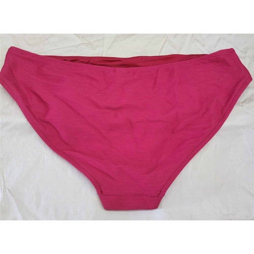 NWOT Milea 16 Mini Rib Mid Rise Bikini Swim Bottom 110182